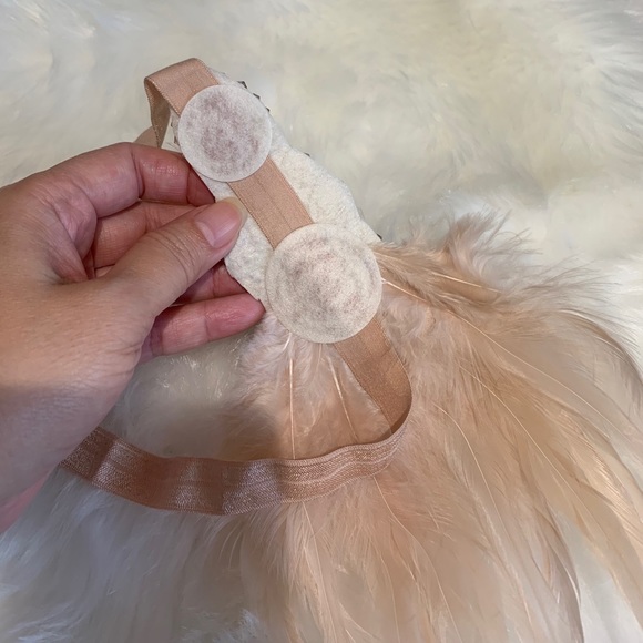 Feather Headband 1920’s Flapper Great Gasby Style - Picture 8 of 8